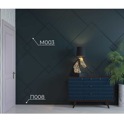 Молдинг Cosca Decor MX003, 19х8, экополимер