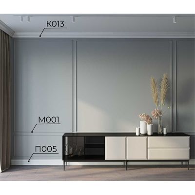 Карниз Cosca Decor KX013, 95х75, экополимер